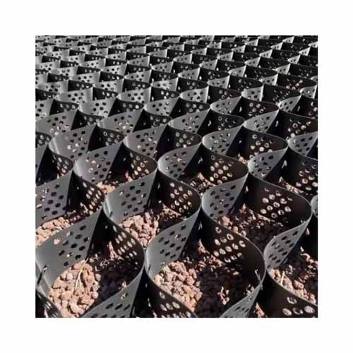 China Factory HDPE Geocell Retaining Walls Geocell Grass Pave Gravel Ground Grid