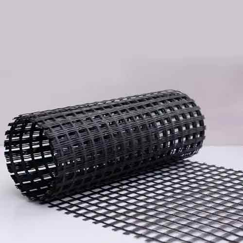 Soil Reinforcement geocell geogrid production Polyester Uniaxial Geogrid