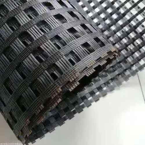 Polypropylene Plastic Biaxial Geogrids for Road Construction Competitive Prices Geogrid Roll